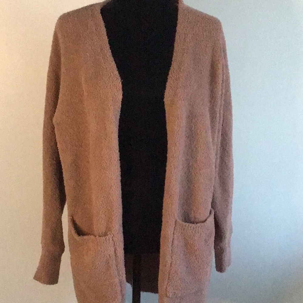 Jessica Simpson Open Front Plush Cardigan
